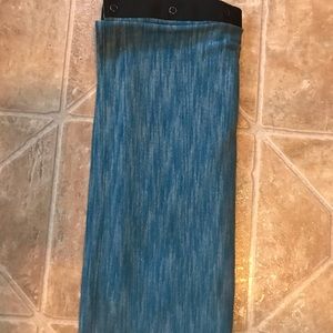 Blue lululemon vinyasa scarf